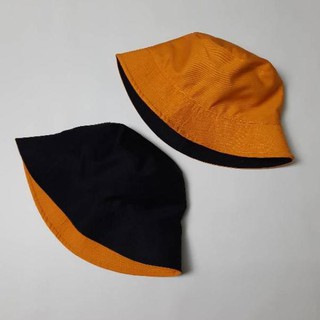  Topi  bundar bucket  hat distro  premium dua warna bolak 