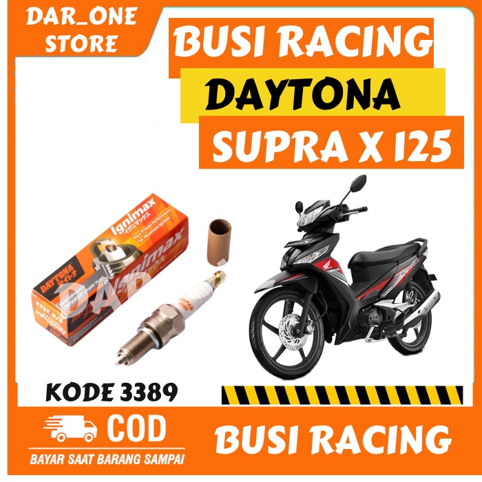 Busi Racing Daytona Honda Supra X 125 Original Iridium 3389