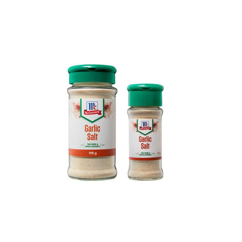 

MC CORMICK GARLIC SALT 70GR