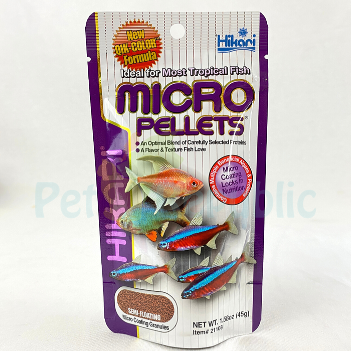 

HIKARI Makanan Ikan Tropical MICRO Pellets 45gr