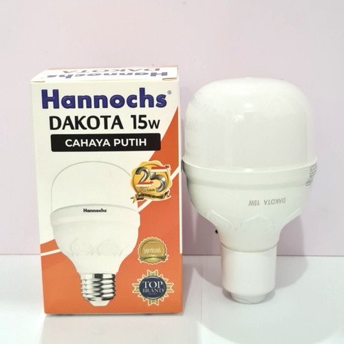 Lampu LED HANNOCHS DAKOTA 15 Watt Bohlam LED HANNOCHS DAKOTA KAPSUL 15W TABUNG