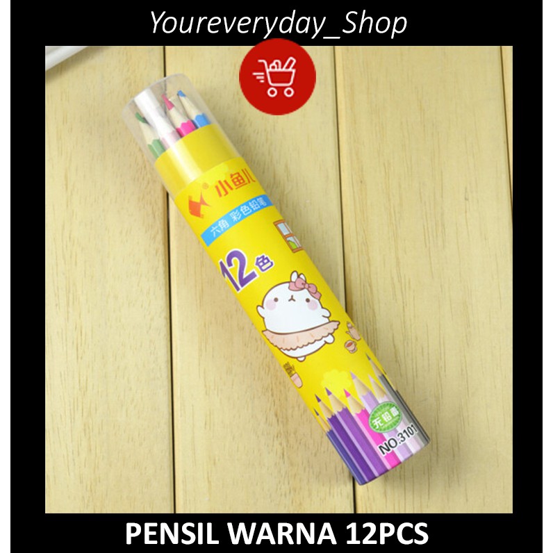 

YES Pensil Warna 12 Warna