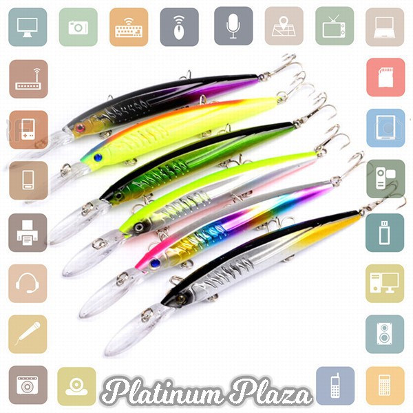 Proberos Kail Pancing Model Ikan - Multi-Color`6RG2PT-