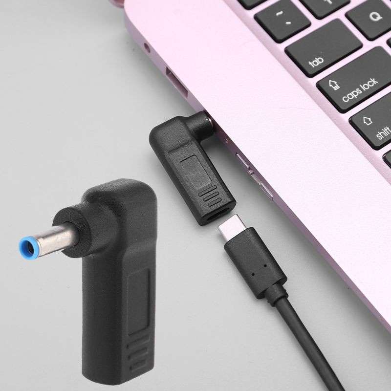 Cre Adapter Power Dc Tipe C Female Ke 4.5x3.0mm Untuk Laptop Envy Eliteboook