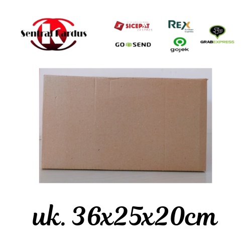 

( isi 10 pcs ) kemasan karton box uk.36x25x20cm/ kardus olshope/kardus hampers/kardus kemaasan packing tambahan olshop