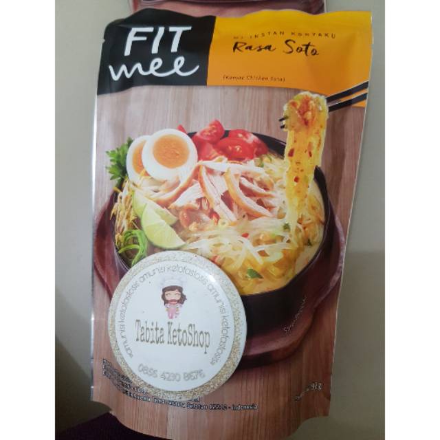 

FIT MEE (Mie shirataki) Rasa Soto