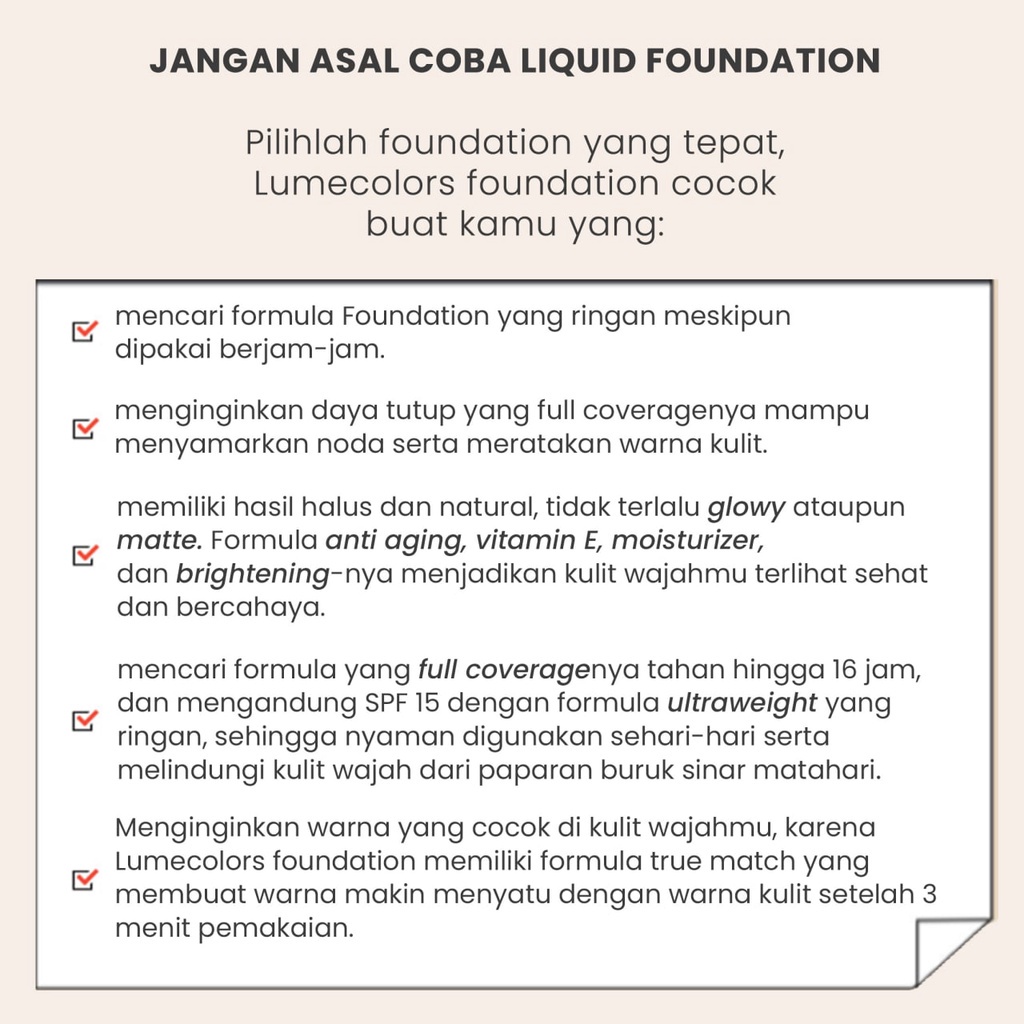 SPECIAL BUNDLING PRODUCT LUMECOLORS HALAL BPOM