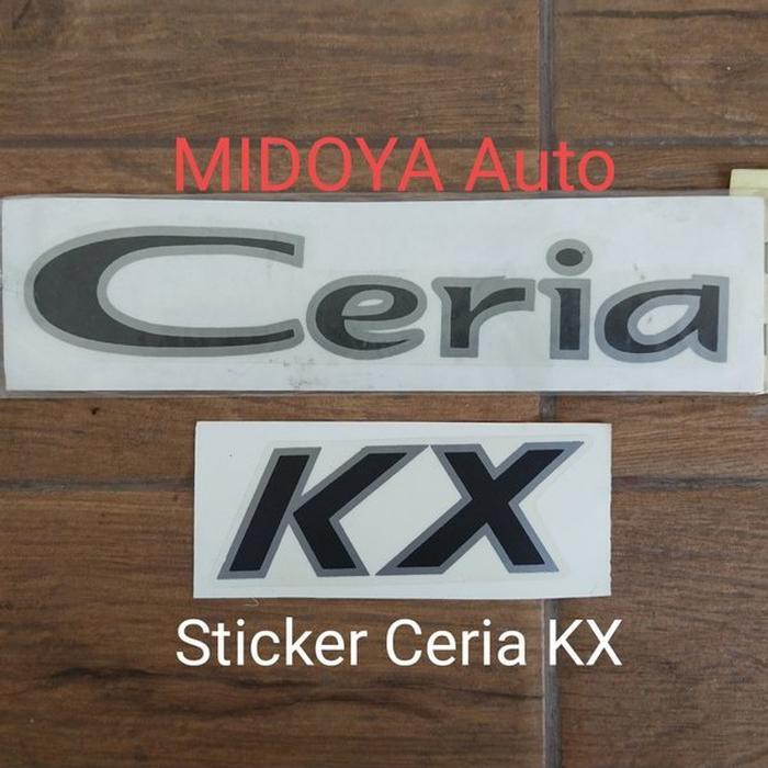 

Sticker Stiker Ceria KX Terjangkau