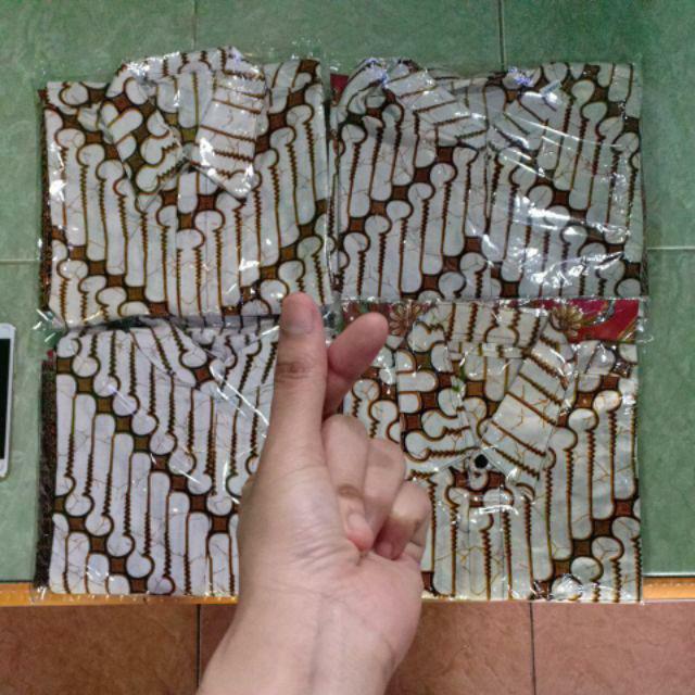 Batik Couple Keluarga - Batik Putra Hadi - Couple Indonesia - Modern Monalisa Motif Boto Terbaru