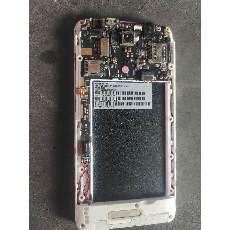 mesin advan s5e 4gs normal