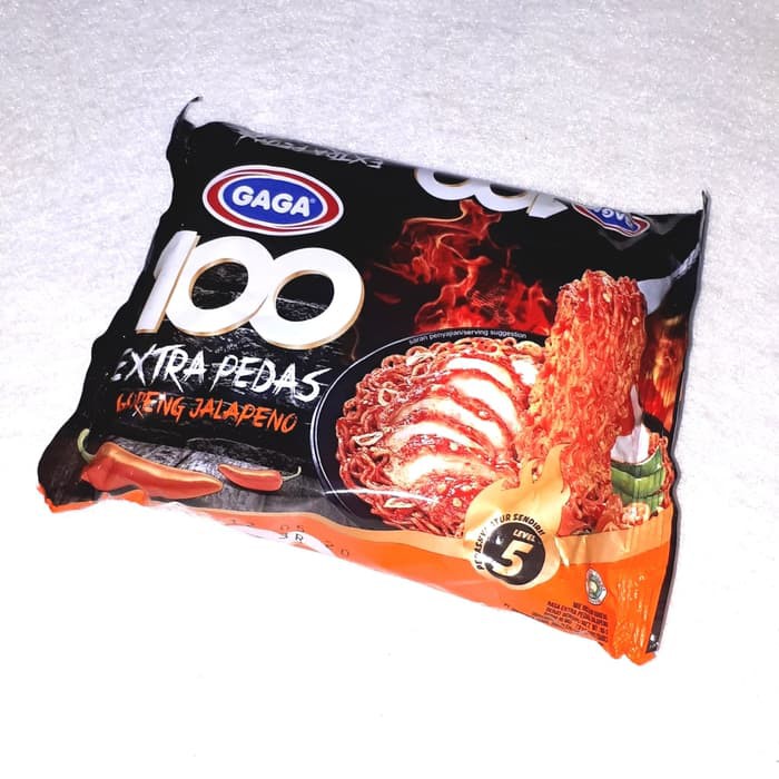 GAGA 100 Extra Pedas Goreng Jalapeno 85gr