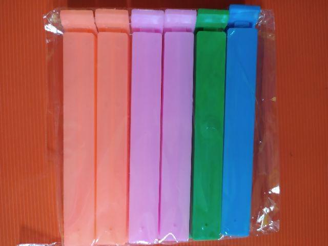 6pcs Klip Penyegel Kantong Makanan Untuk Anak Kecil