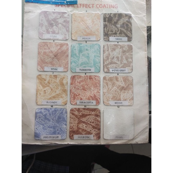 Gardenglories Gamma Wash-Cat Tekstur Spesial Efek-Gamma Cat Wash Motif Spesial Effect-Cat Wash Motif