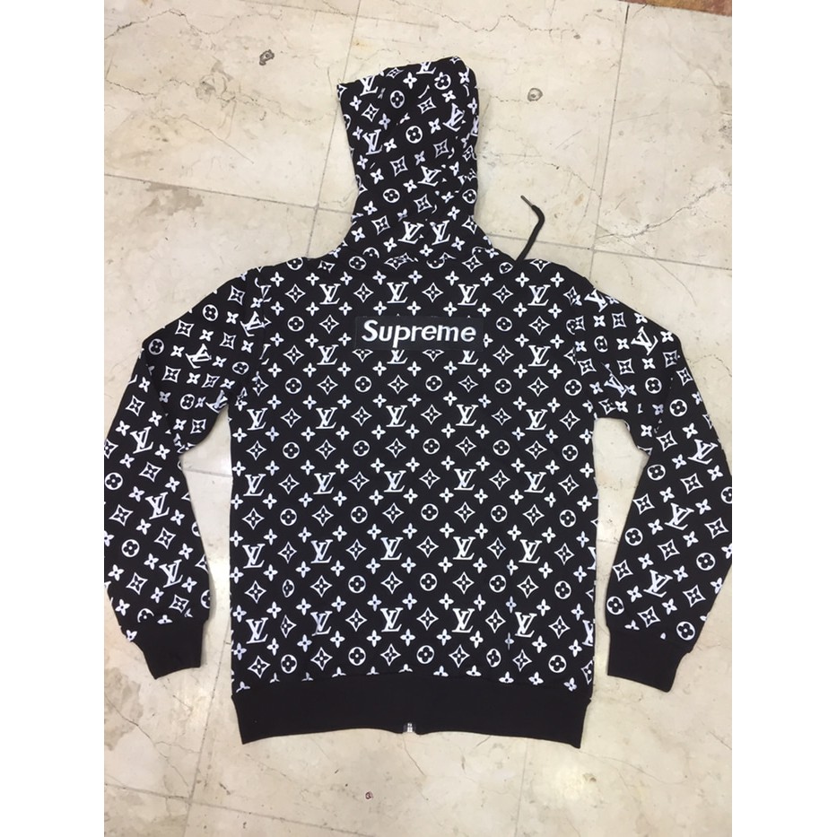 JAKET HOODIE / SWEATER PRIA SUPREME LV PREMIUM SUPER QUALITY IMPOR