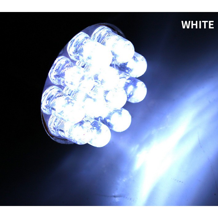 Lampu Mundur LED Focus Monster BAY15D 1157 - 33SMD Bayonet 2 KAKI Putih Merah Super Bright Mobil