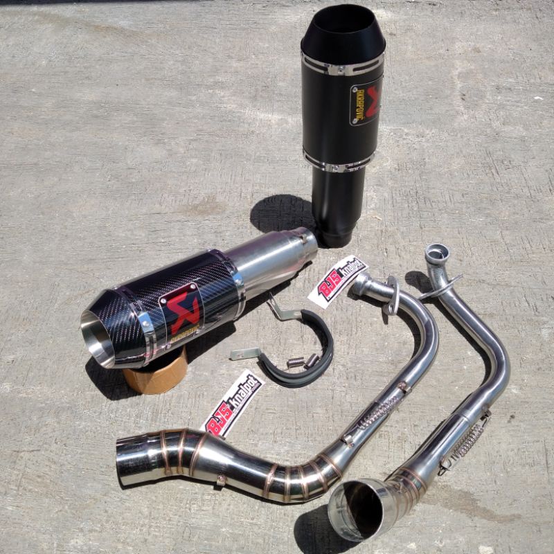 Knalpot akrapovic Nmax Aerox 155 Vario Beat street Scoopy new Xride mio soul Adv pcx Genio-4