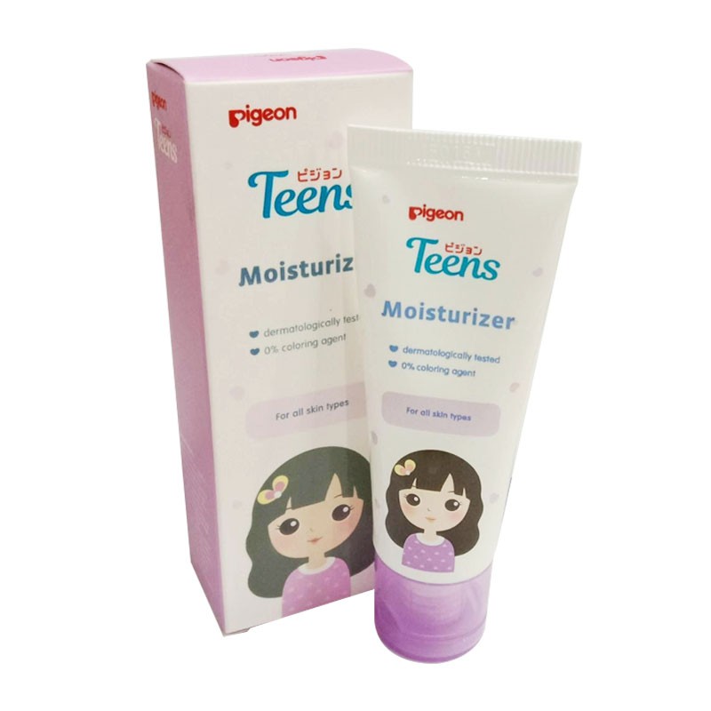Pigeon Facial Foam And Moisturizer Teens Sabun Cuci Muka Face Cleanser Aman Pelembab Teen Shopee Indonesia