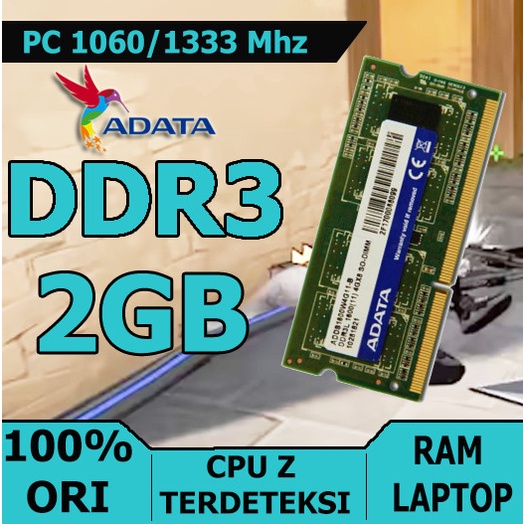 RAM laptop ddr3 2gb 10600