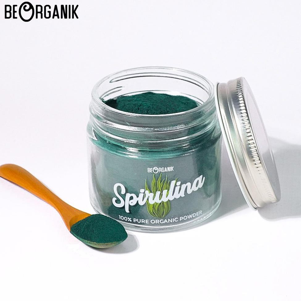 

6.6 SPESIAL Beorganik Spirulina Powder / Masker Bubuk Spirulina 80gr :