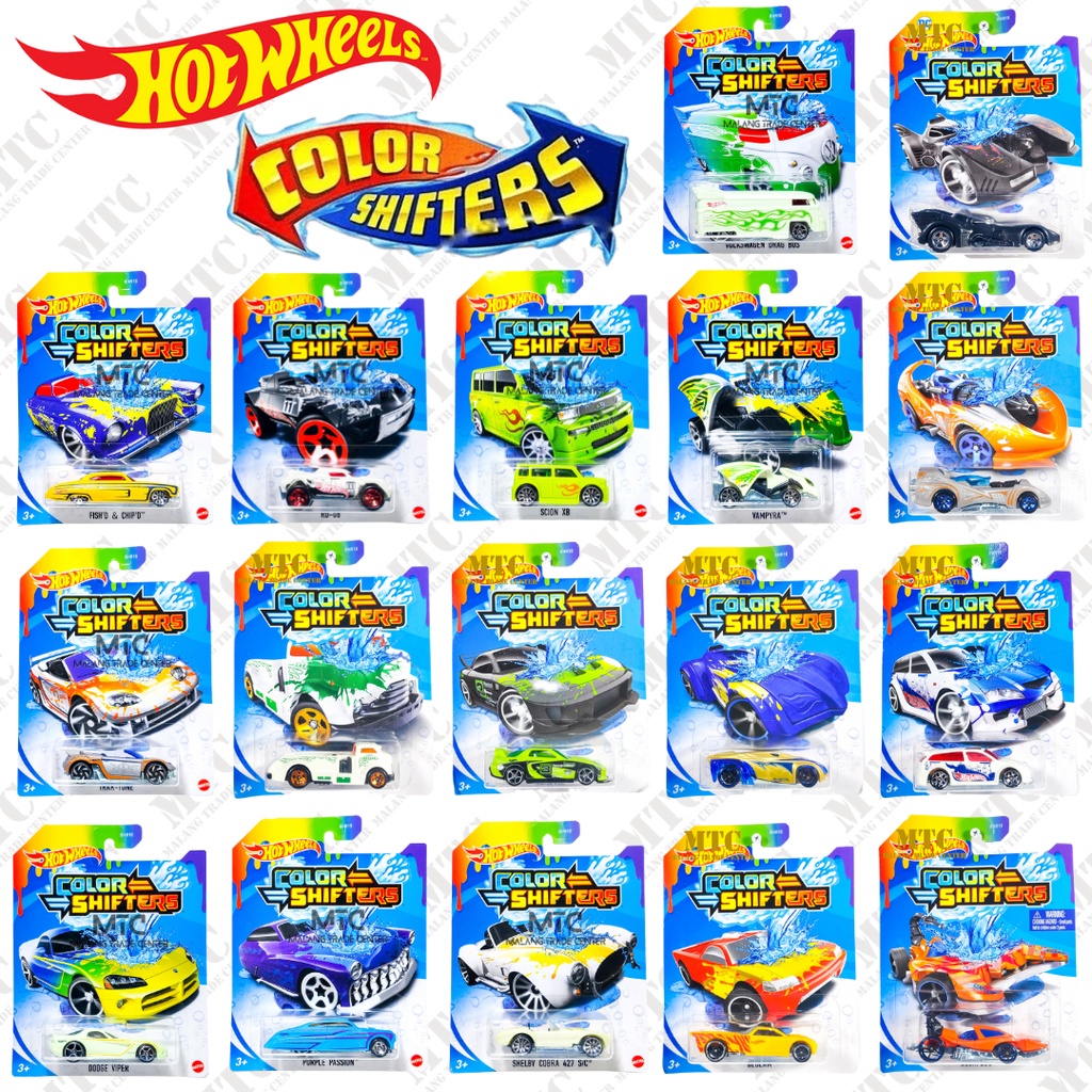 HOT WHEELS COLOR SHIFTERS  PILIH VARIANNYA  HOTWHEELS BISA BERUBAH WARNA  HOTWHEEL COLOUR SHIFTERS