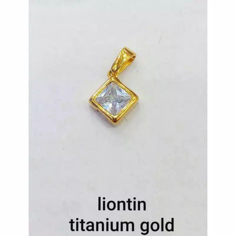 LIONTIN TITANIUM STAINLESS STEEL 316L WARNA GOLD