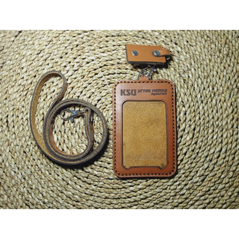 

ID Card holder kulit ASLI murah