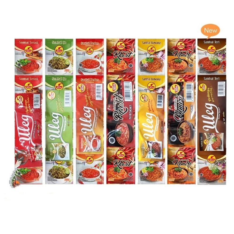 

Sambel uleg sachet, 10bungkus x 20g