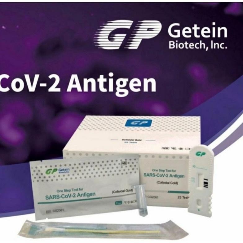 (ECER) GP GETEIN BIOTECH SWAB HIDUNG ANTIGEN SATUAN -SWAB KIT ANTIGEN-