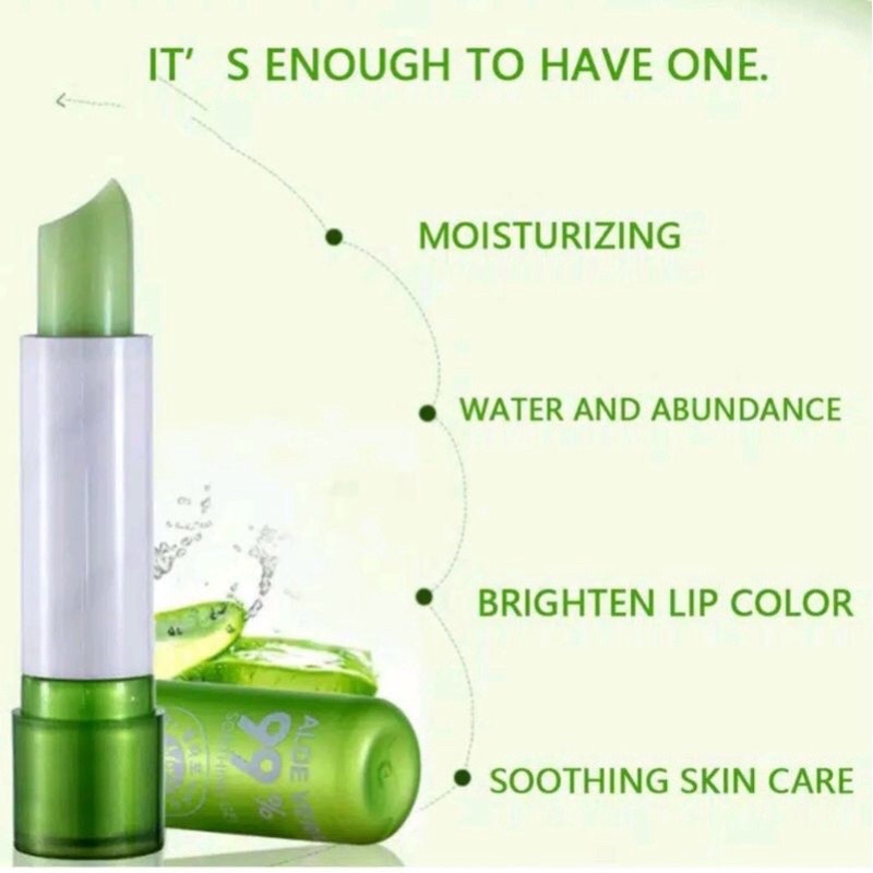Lipstick Aloevera Bisa Berubah Warna Dibibir