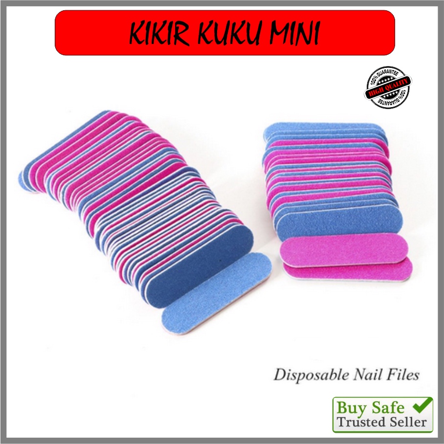 Kikir Kuku Manicure Pedicure Nail Art Portable untuk Manicure mini kecil simple