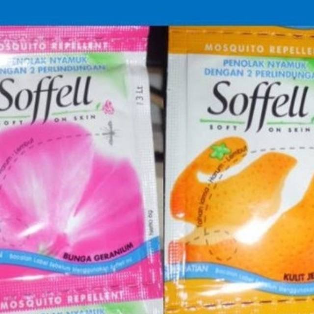 Soffell anti nyamuk sachet
