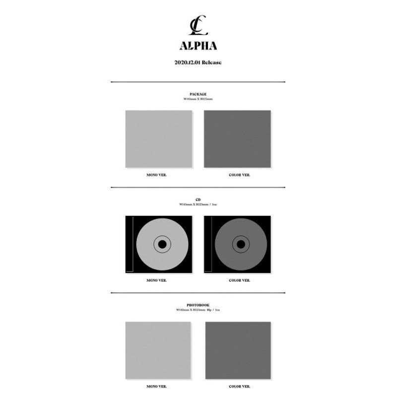 [PRE-ORDER] CL - ALBUM ALPHA