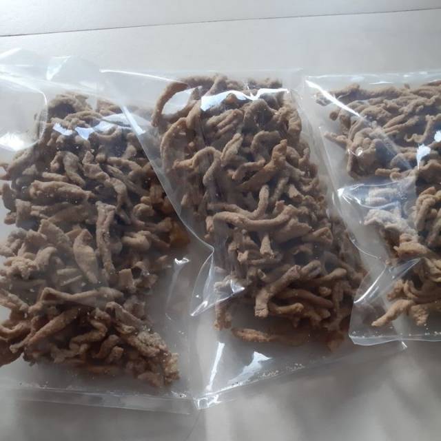 

Kripik usus ayam kemasan 250gr