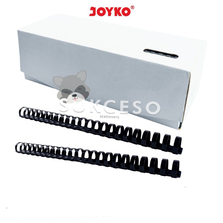 

Joyko Ring Plastic Comb RPC-23-18 / Spiral Lingkaran Binder Jilid Penjilid Plastik Murah