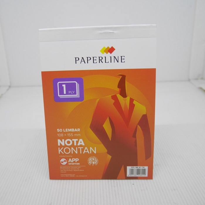 

NOTA KONTAN PAPERLINE KECIL K1 1PLY / 2 PLAY / 3 PLAY