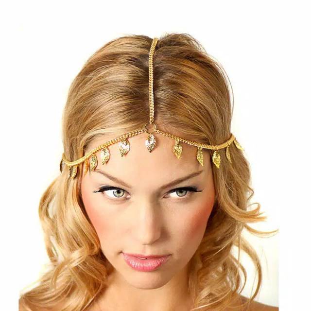 Headchain Headpiece Hairband Headband bohemian boho tari belly dance india gipsy