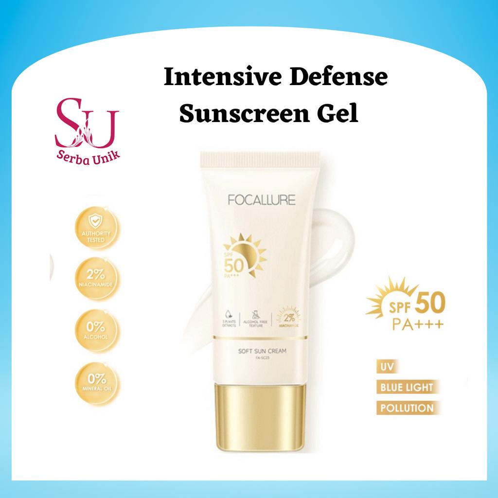 Focallure 4 in 1 Intensive Defense Sunscreen Gel SPF 50PA+++