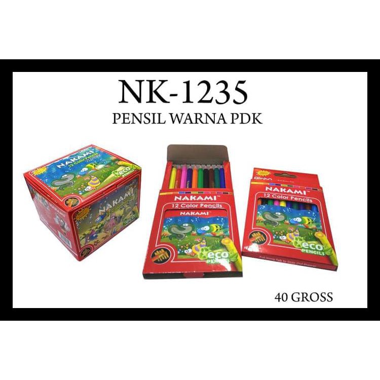 

Pencil Colour /Pensil Warna Nakami 1235 Pendek Terbaik