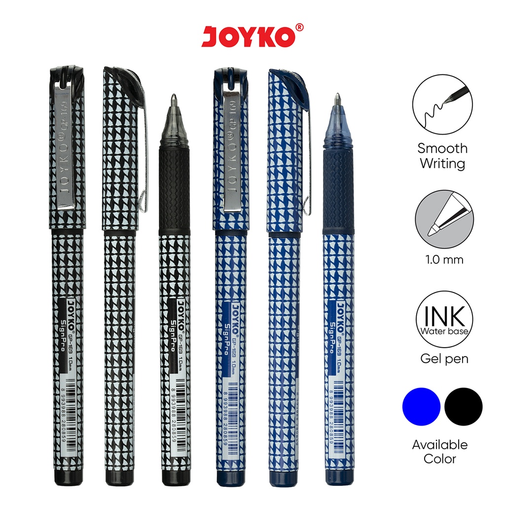 

Gel Pen Pulpen Pena Jel Joyko GP-169 Sign Pro 1.0 mm
