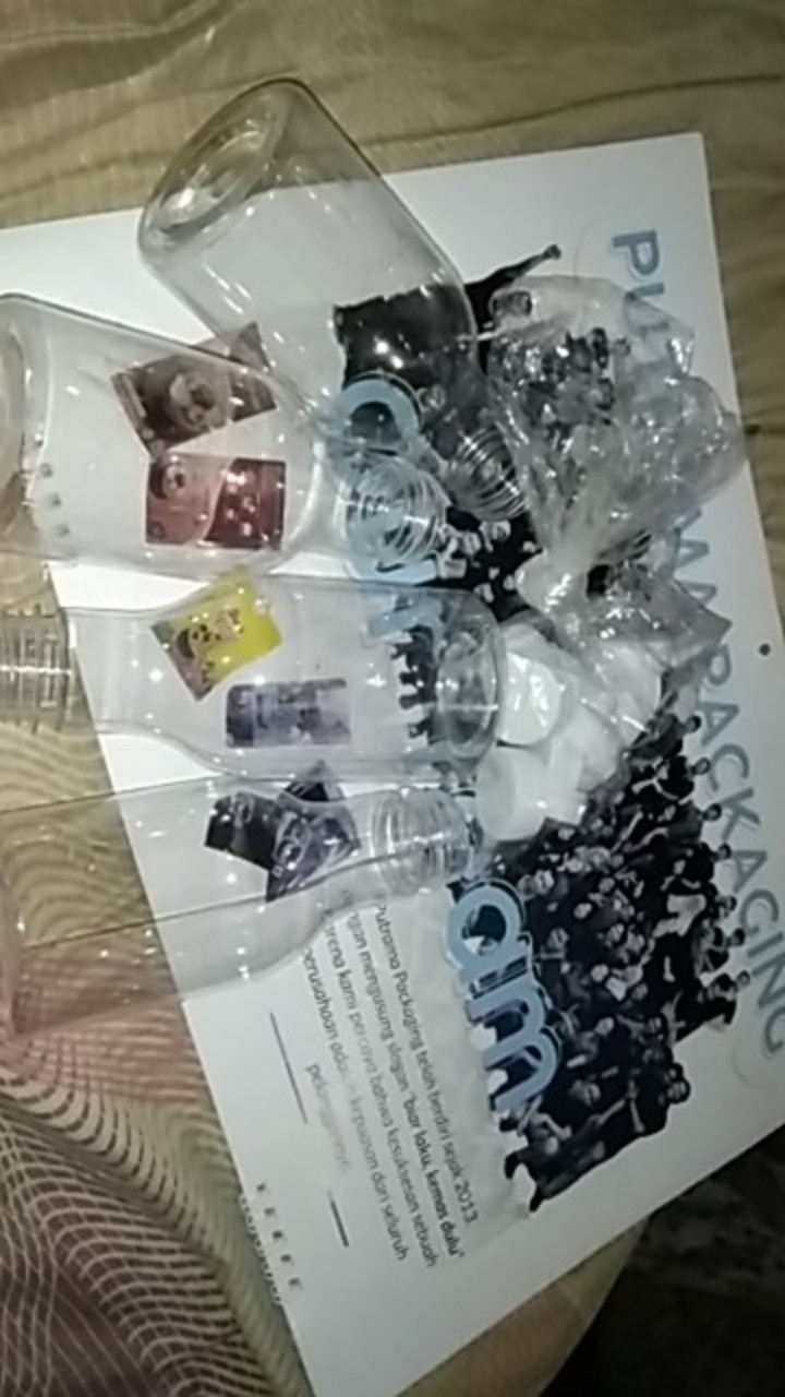 Botol Plastik - Botol Pear 250 Ml - Kemasan Minuman (isi 10 Botol)