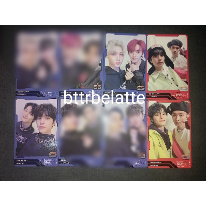 PC PHOTOCARD STRAY KIDS ODDINARY UNIT TC TRADING CARD CHANGLIX MINSUNG 2MIN 2LEE FELIX CHRISBIN CHAN