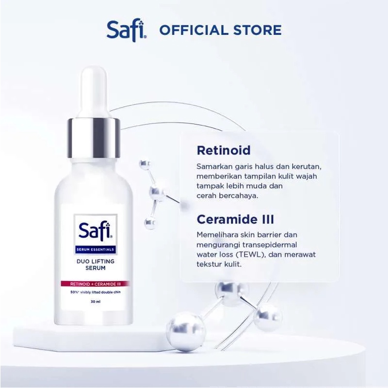 SAFI ESSENTIAL FACE SERUM 20ML SERIES ( BLEMISH / DUO LIFTING / BRIGHT UP / SKIN RENEWAL / INTENSIVE HYDRATING )