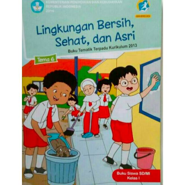 Buku tematik kelas 1 SD / MI tema 6
