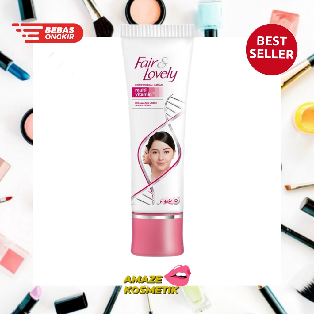 FAIR LOVELY GLOW , LOVELY Krim Pencerah Harian MULTIVITAMIN 50g (BPOM)