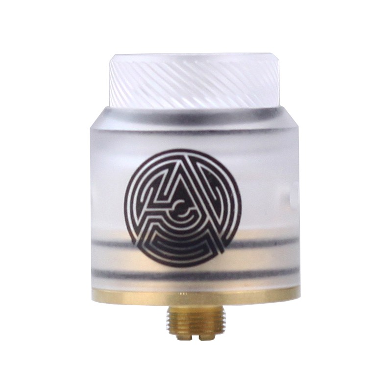 Artha RDA 24mm Atomizer - WHITE FROST [Clone] Surabaya