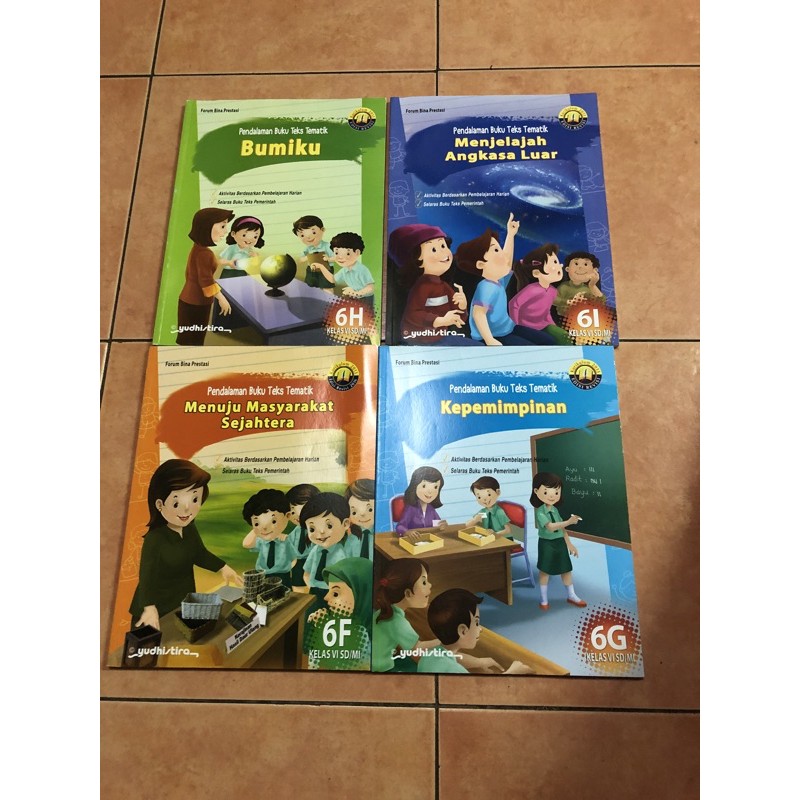 pendalaman buku teks tematik kelas 6SD semester 2(6F-6I)yudhistira