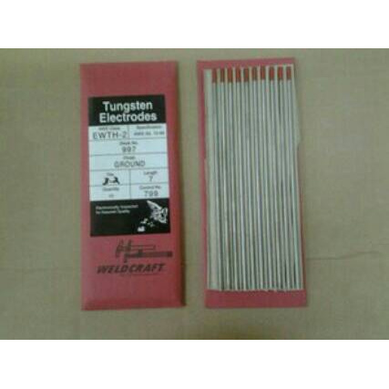 kawat / jarum las argon / tungsten argon 3,2 mm