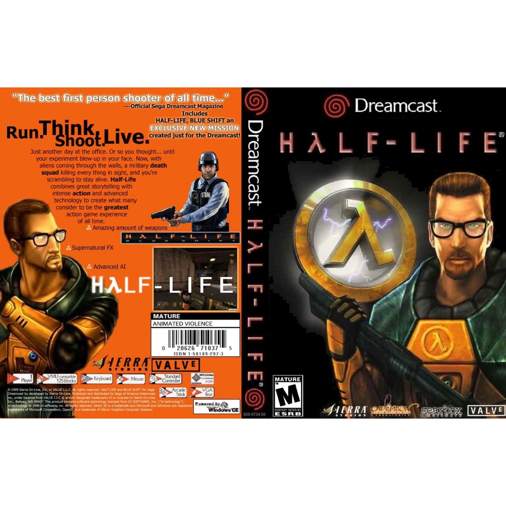 Kaset PS2 HALF LIFE