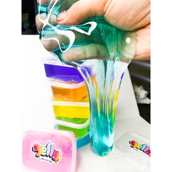 JELLY JIGLY CLEAR SLIME FREE ACTIVATOR || SLIME LUCU TERMURAH || SLIME DENGAN VARIANT LENGKAP || SLIME TERCANTIK || SLIME ENAK || MAINAN ANAK LUCU ||