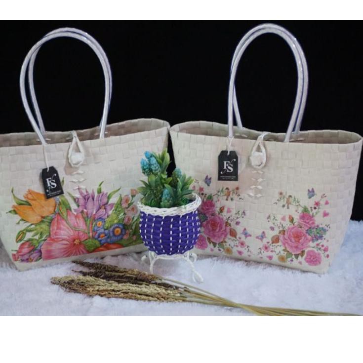 

Keluaran Terbaru...>463ED Shoulder Bag Tas Lukis Anyaman Plastik Untuk Ke Mall dan Gaya